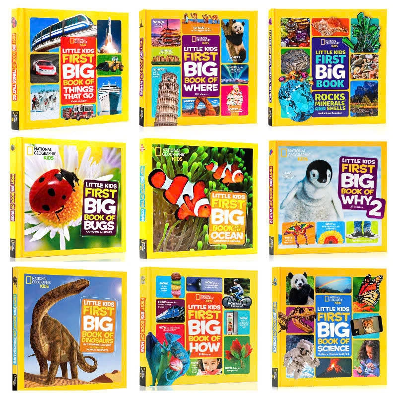 National Geographic Little Kids First Big Book (bộ 9 cuốn) 357628