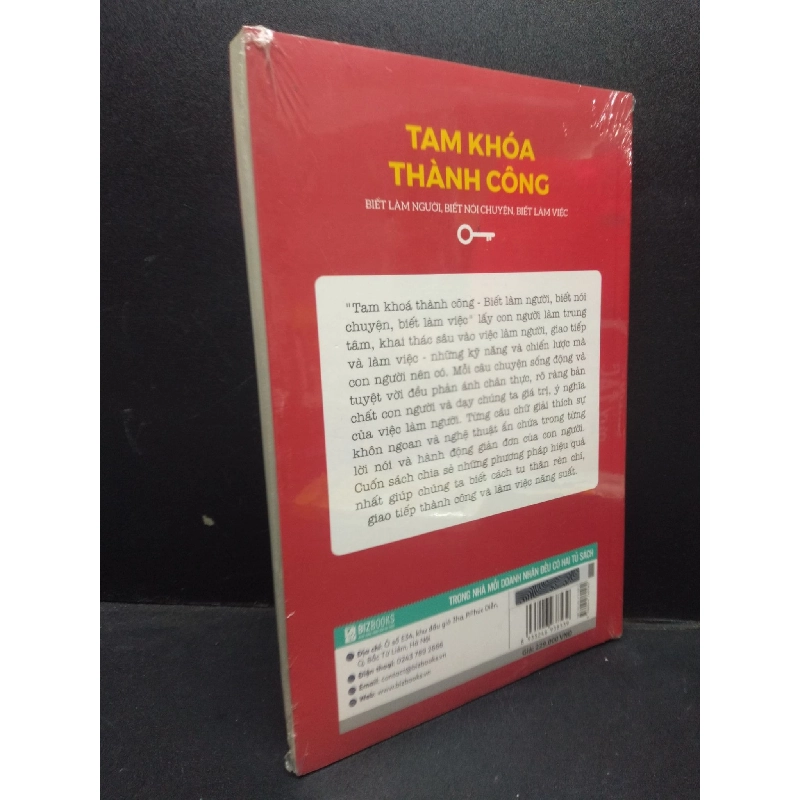 Tam khóa thành công Biết làm người biết nói chuyện biết làm việc Đoan Mộc Tự Tại mới 100% HCM.ASB2003 kỹ năng 913886