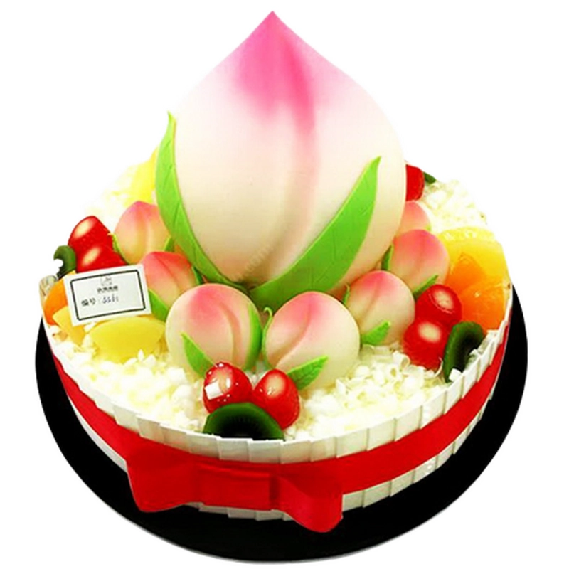 Khuôn silicon làm bánh, rau câu, bánh bao, bánh trôi nước Trái đào tiên - Mã số 1187 338476