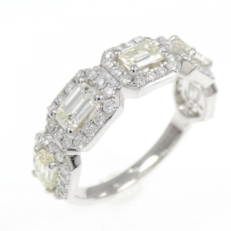 【Sản phẩm mới】Nhẫn kim cương K18WG 0.43CT 671842