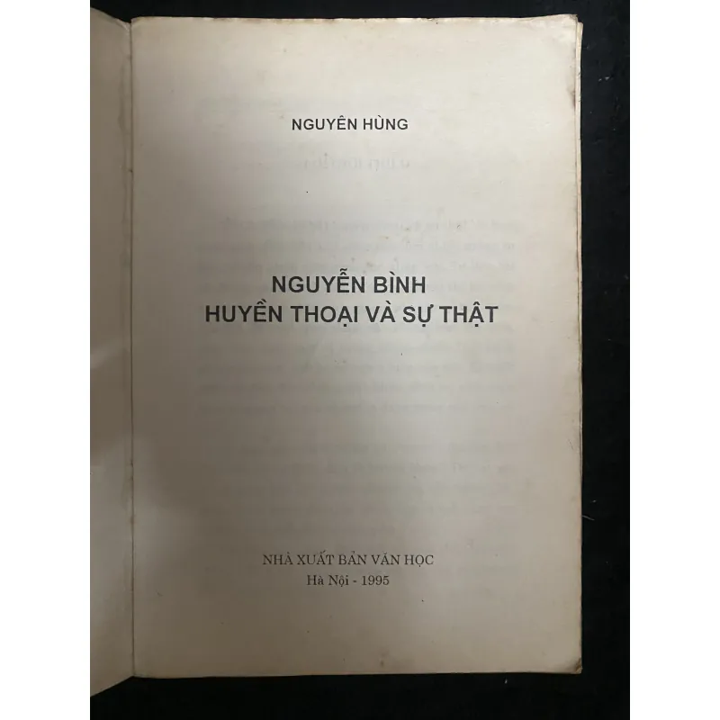 Nguyễn Bình: Huyền thoại và sự thật-Nguyễn Hùng 1031624