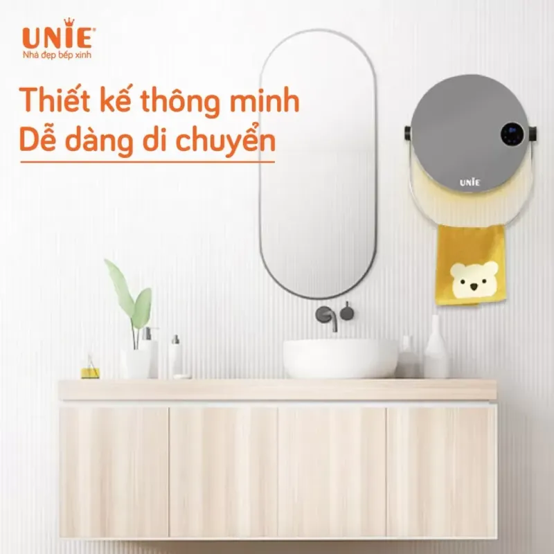Máy sưởi gốm UNIE UE-125 nhỏ gọn 786468