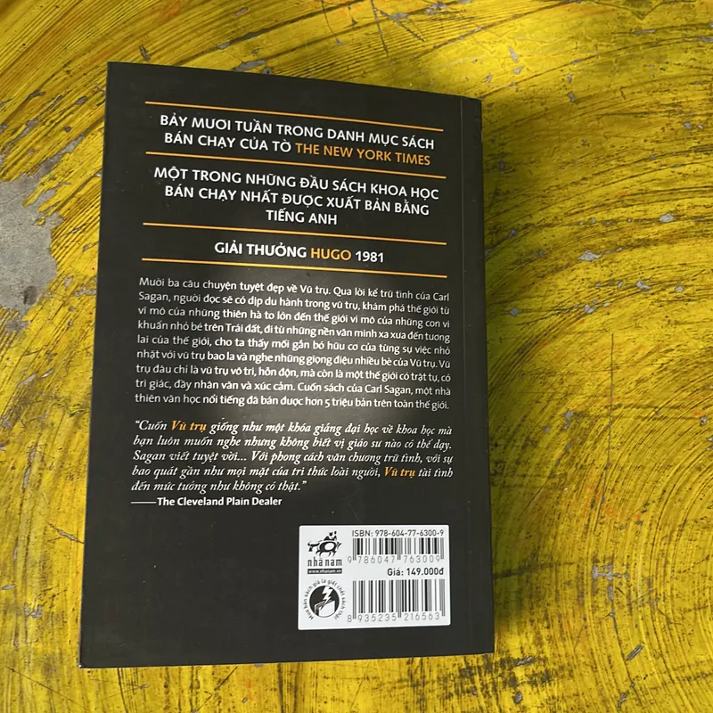 VŨ TRỤ - CARL SAGAN 735745