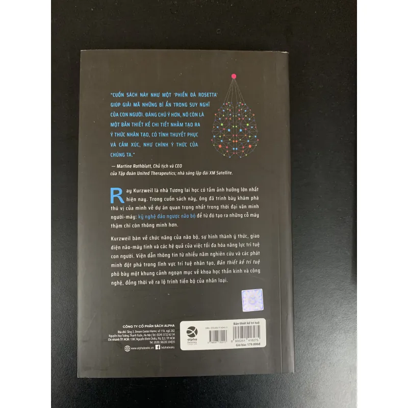 Bản thiết kế trí tuệ - Ray Kurzweil - Nguyệt Minh dịch  961111