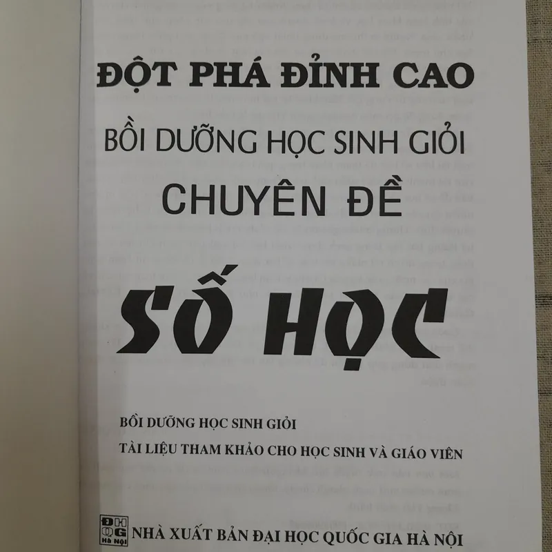 Toán chuyên đề Số học Bồi dưỡng chuyên Toán 571880