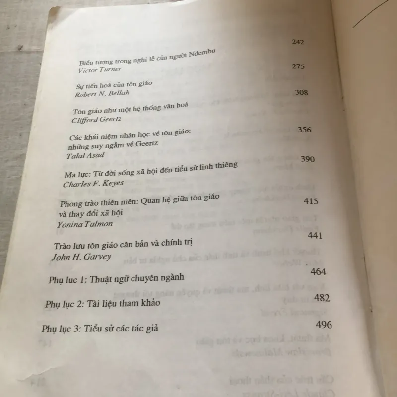 Những vấn đề nhân học tôn giáo  780763