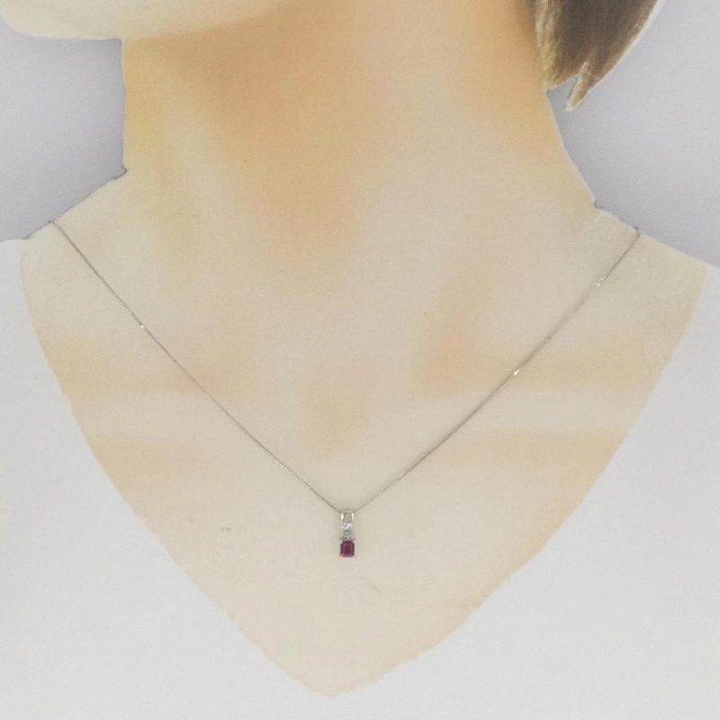 Dây chuyền Ruby 0.46CT - Hàng hiệu Chính hãng 863671