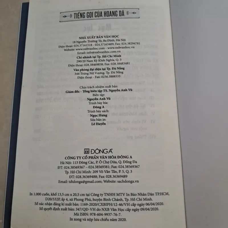 Tiếng Gọi Của Hoang Dã 782594