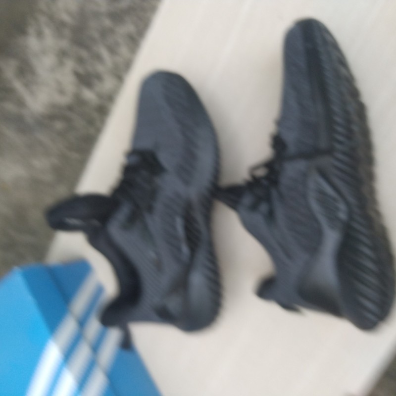 Giày adidas nữ màu xám.đen  size 36 73128