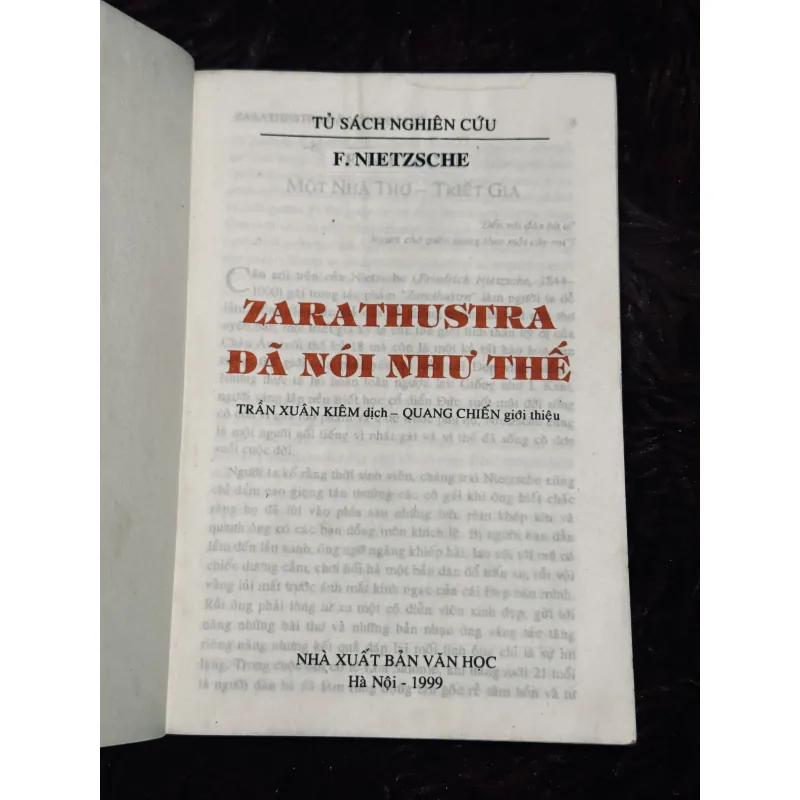 Zarathustra đã nói như thế 976549