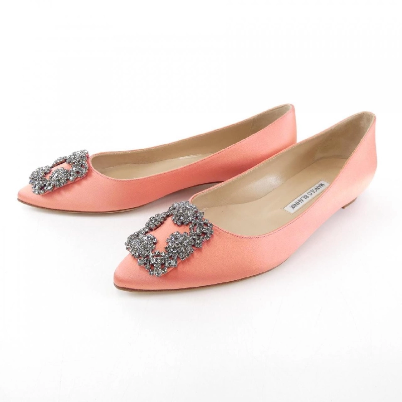 【Mã giảm giá】Giày bệt MANOLO BLAHNIK 663165