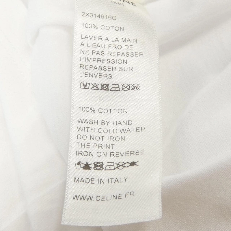 Áo thun logo cổ điển CELINE 2X314916G - Hàng hiệu chính hãng 774798