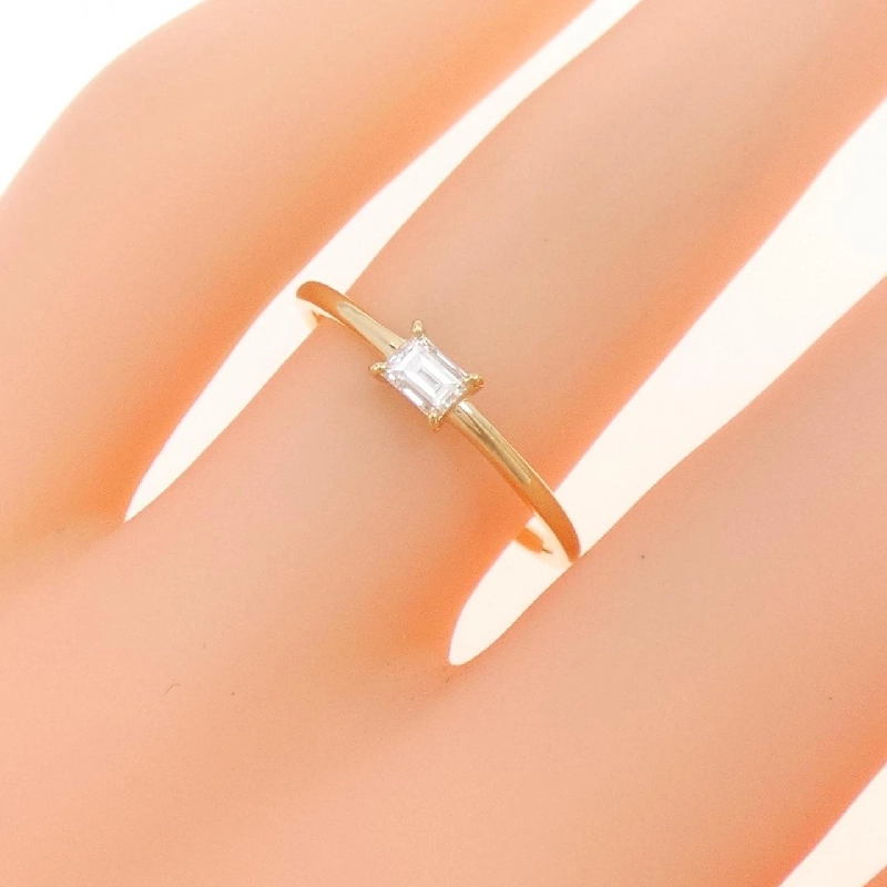 Nhẫn kim cương K18YG 0.15CT - Hàng hiệu Authentic 856555