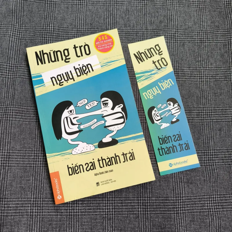 Những Trò Ngụy Biện Biến Sai Thành Trái - Alpha Books - Kèm Bookmark 557548