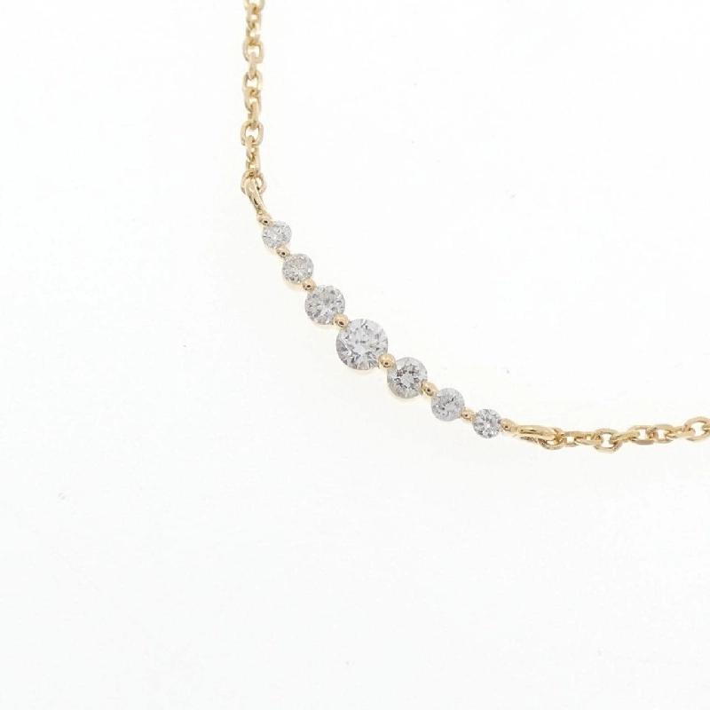 K18YG Dây chuyền kim cương 0.07CT - Hàng hiệu Chính hãng 857972