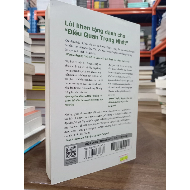 Điều Quan Trọng Nhất (The Most Important Thing) : Sự khôn ngoan khác biệt dành cho những nhà đầu tư thông minh - Howard Marks 360774