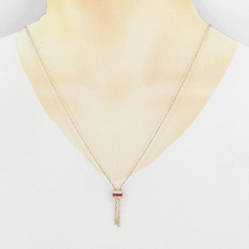 Boucheron Quatre Red Tie Small Necklace - Hàng hiệu Authentic 839594