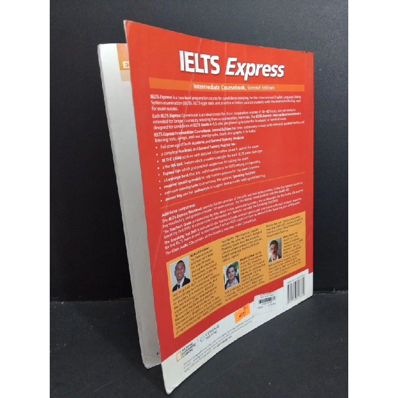 Ielts Express intermediate coursebook second Edition mới 80% bẩn bìa, ố nhẹ, tróc bìa, gập bìa 2019 HCM2811 Richard Hallows, Martin Lisboa, Mark Unwin HỌC NGOẠI NGỮ 356608