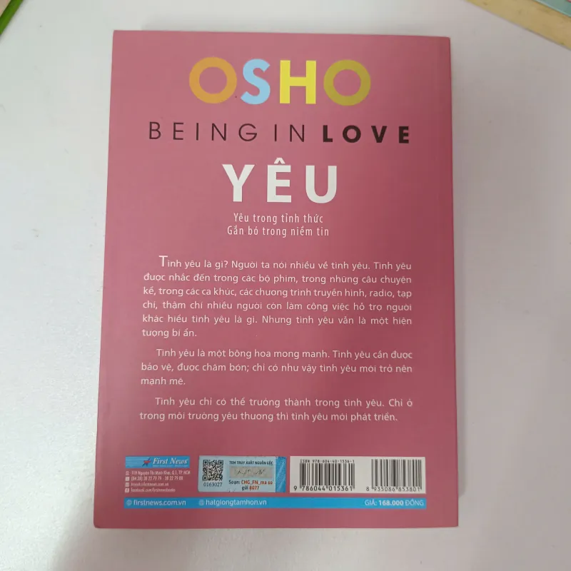 Yêu (Being in Love) - Osho 992204