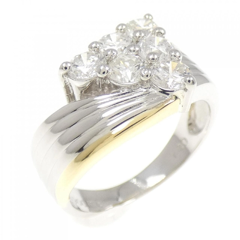 Nhẫn kim cương PT900/K18YG 1.00CT 665805