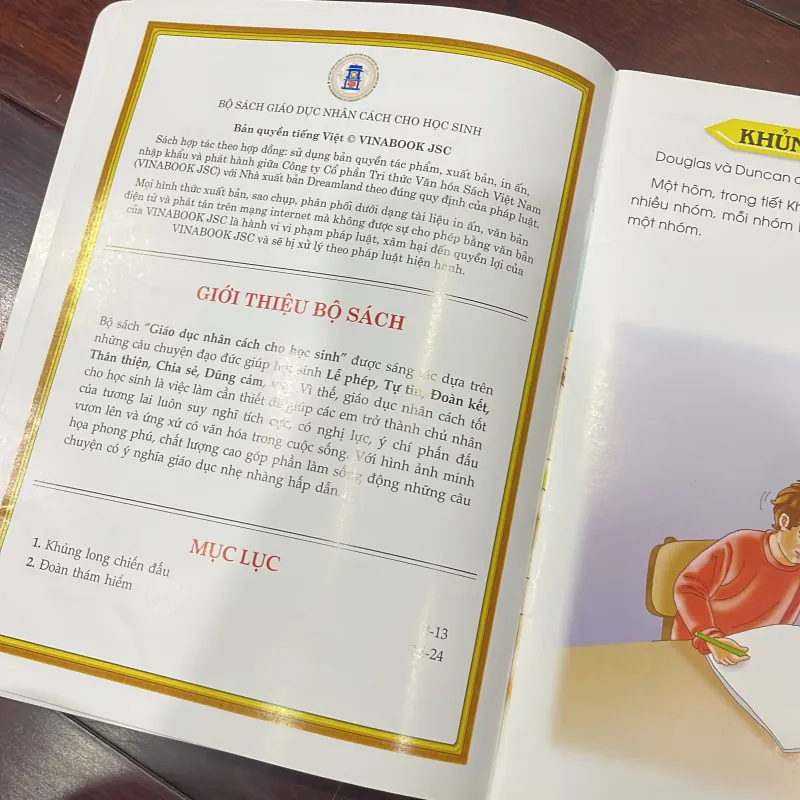 Giáo dục nhân cách cho học sinh : TÔN TRỌNG  - in cán bóng - trọn bộ có 29 quyển 1026637