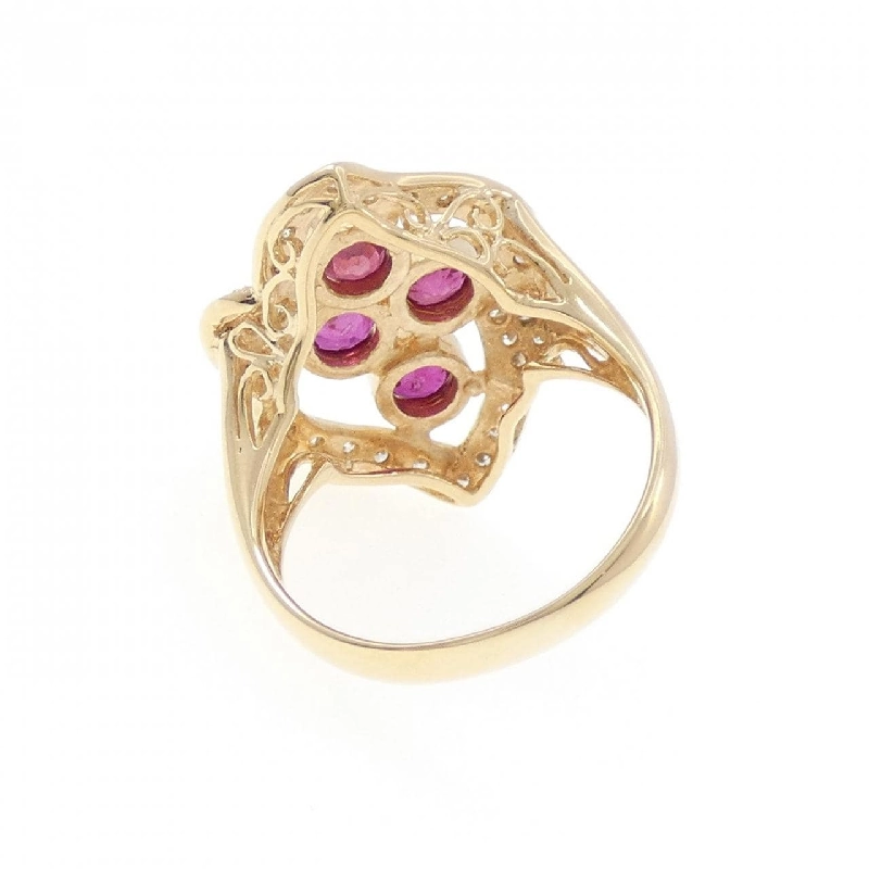 Nhẫn Ruby K18YG 0.98CT - Hàng hiệu Chính hãng 850477