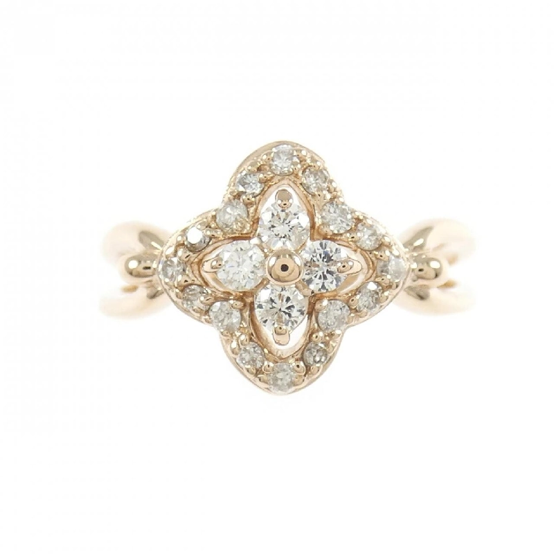 Nhẫn kim cương hoa K18PG 0.30CT - Hàng hiệu Authentic 850378