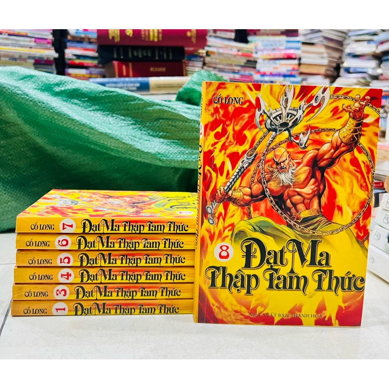 7 cuốn Đạt Ma Thập Tam Thức ( thiếu tập 2) 536385