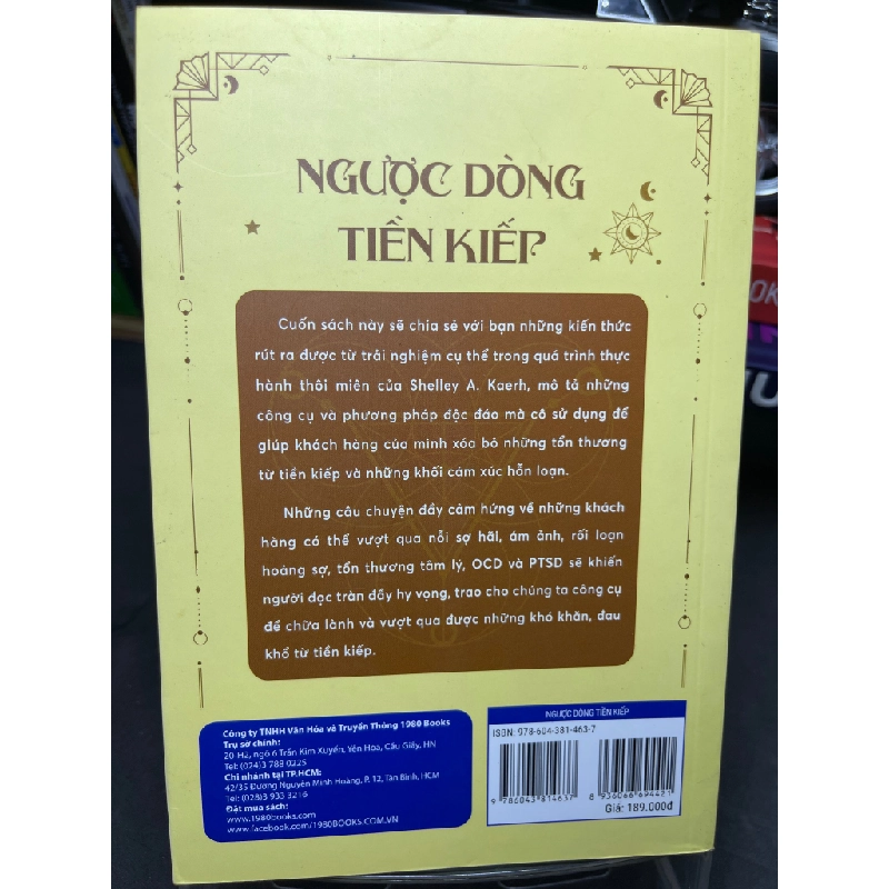 Ngược dòng tiền kiếp 2022 mới 85% mực xanh trang đầu Shelley A Kaehr HPB2905 SÁCH VĂN HỌC 459490