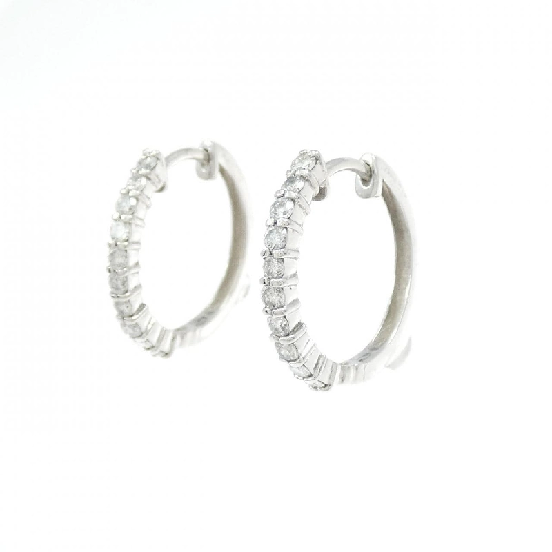 PT900 Bông tai kim cương hình vòng 0.40CT - Hàng hiệu Chính hãng 869790