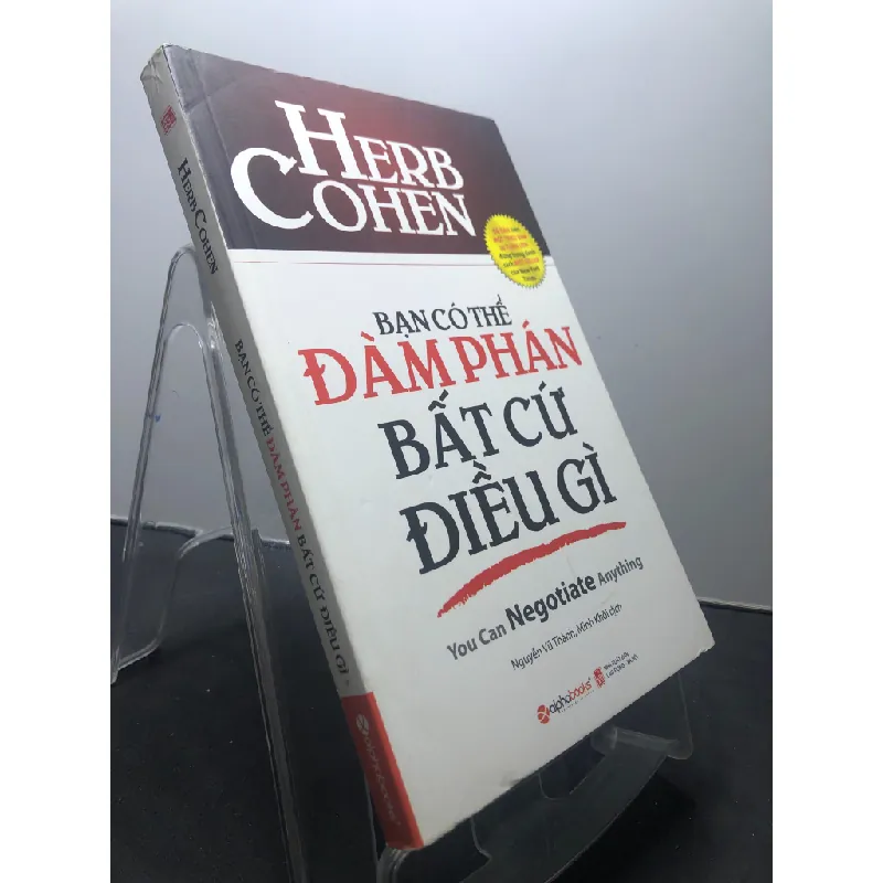 Bạn có thể đàm phán bất cứ điều gì 2016 mới 85% bẩn nhẹ bụng sách Herb Cohen HPB1507 KỸ NĂNG Blogmeo21025 582826