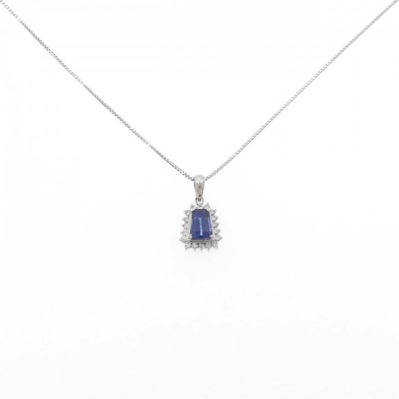 Dây chuyền Sapphire PT900/PT850 1.28CT - Hàng hiệu Chính hãng 861453