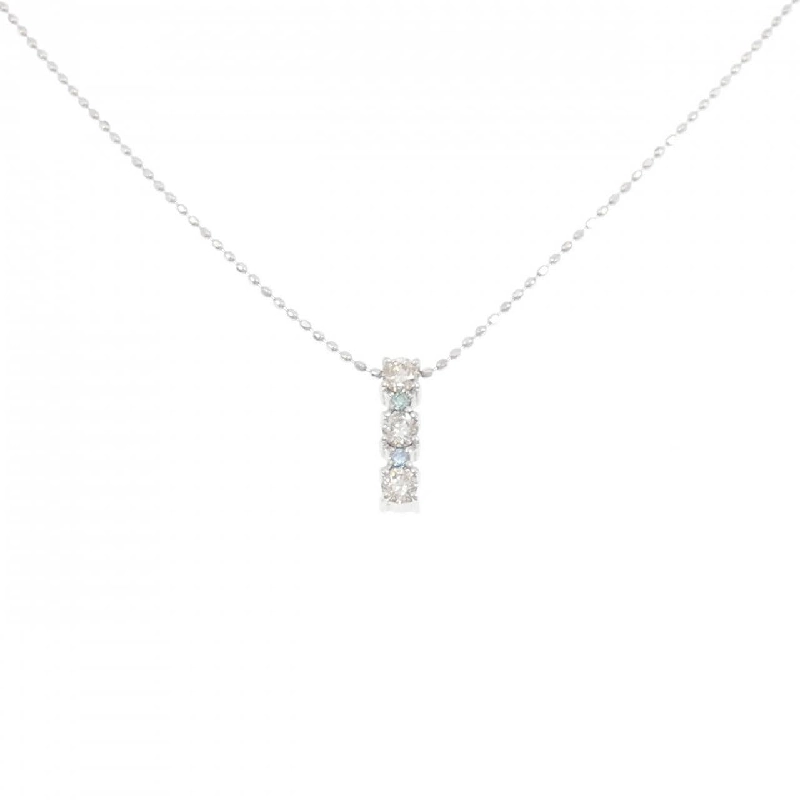 K18WG Dây chuyền kim cương 0.23CT - Hàng hiệu Chính hãng 856767