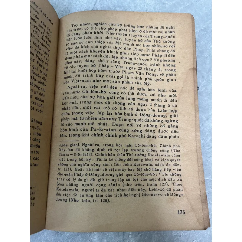 TRUNG QUỐC VÀ VIỆC GIẢI QUYẾT CUỘC CHIẾN TRANH ĐÔNG DƯƠNG LẦN THỨ I - PHRĂNG XOA GIOAY Ô 785141