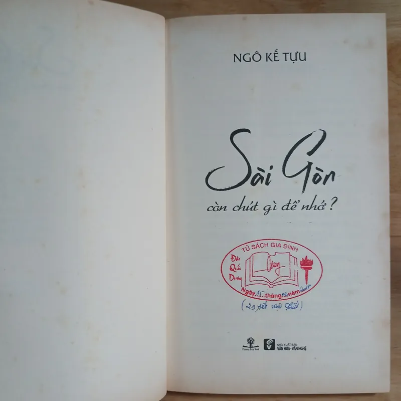 Sài Gòn Còn Chút Gì Để Nhớ? - Ngô Kế Tựu 675121