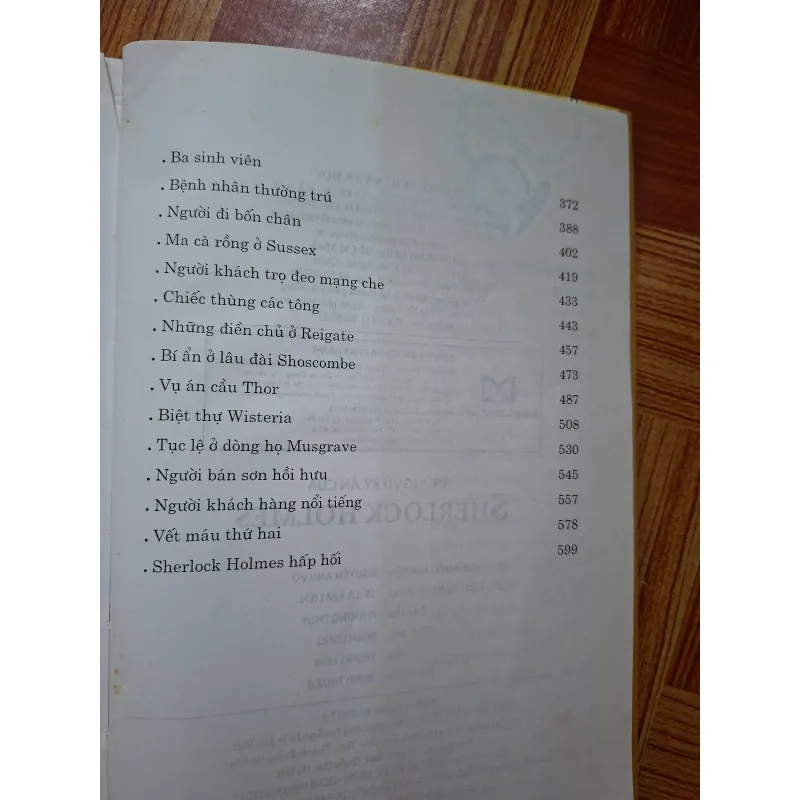Sách Truyện Những vụ kỳ án của Sherlock Holmes ( tặng kèm sách Con trai kẻ khủng bố) 751306