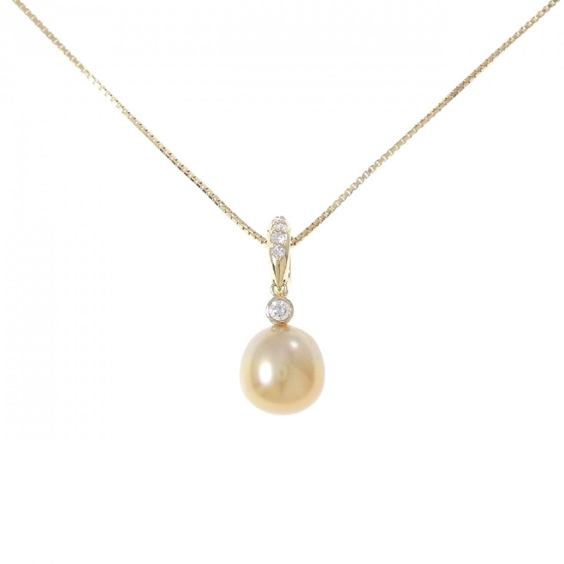 K18YG Ngọc trai trắng 10.6mm - Hàng hiệu Chính hãng 860809