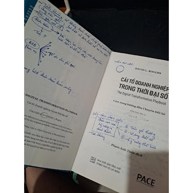 Cải tổ doanh nghiệp trong thời đại số (bìa cứng) mới 80% bẩn nhẹ, highlight, chữ viết nhiều 2019 David L.Rogers HCM1604 MARKETING KINH DOANH 918790