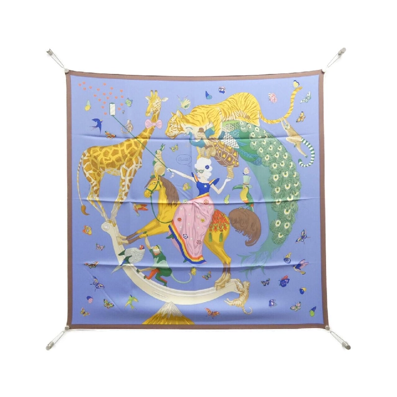 Câu chuyện HERMES của エルメス HERMES STORY カレ スカーフ 626265