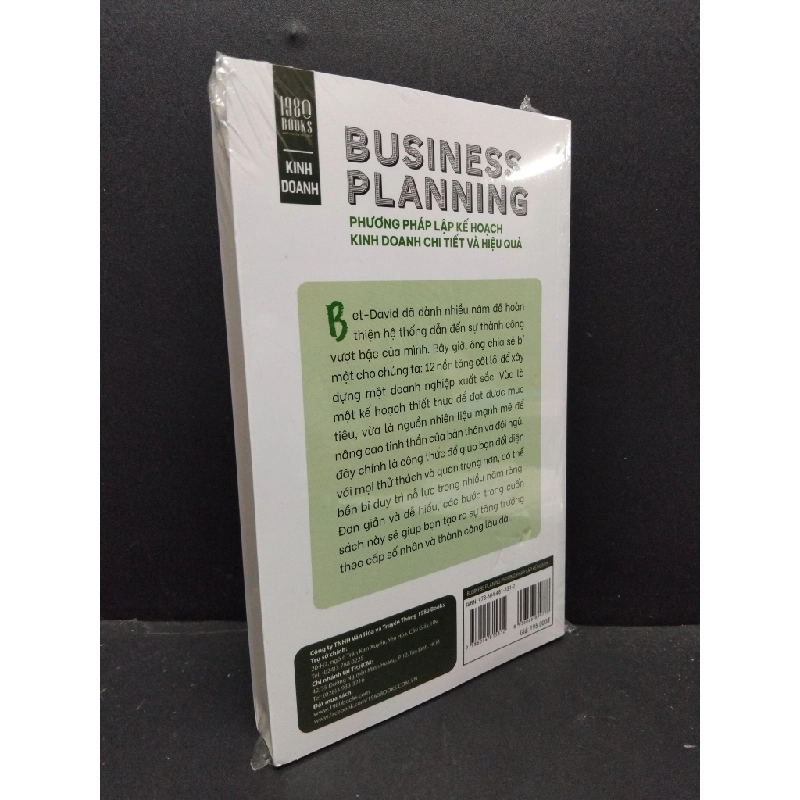 Business Planning Phương pháp lập kế hoạch kinh doanh chi tiết và hiệu quả Patrick Bet-David mới 100% HCM.ASB2310 319058