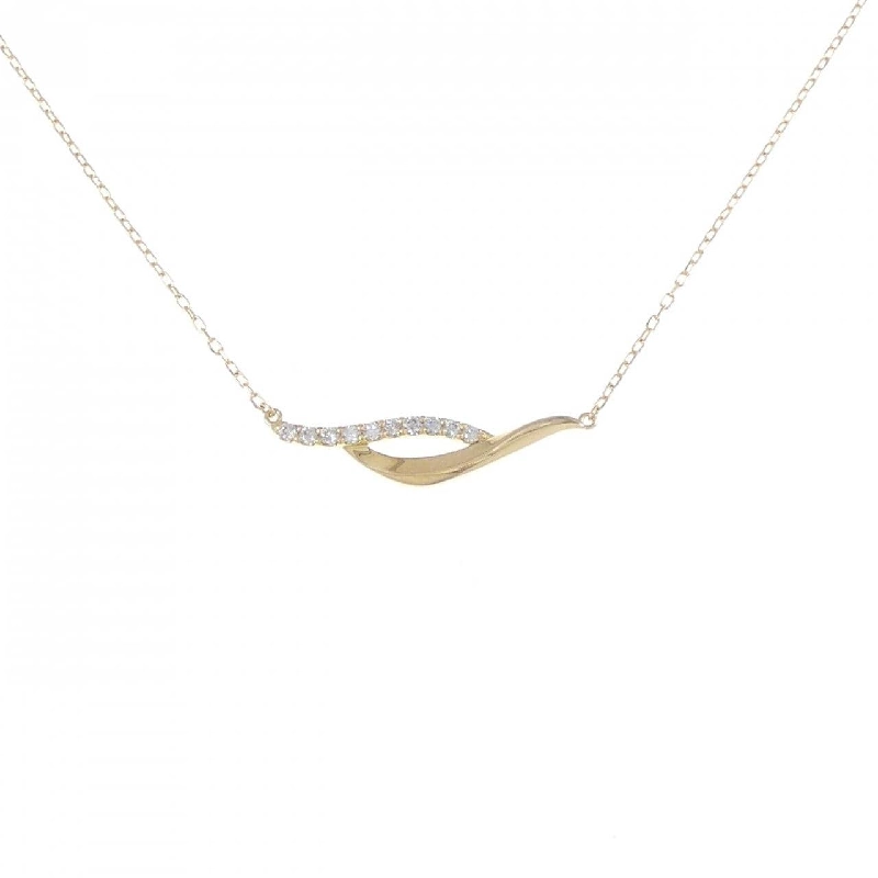 Dây chuyền kim cương K18YG 0.12CT - Hàng hiệu Chính hãng 864442