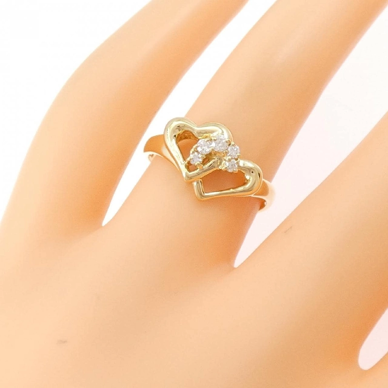 Nhẫn kim cương hình trái tim Tasaki 0.11CT - Hàng hiệu Authentic 835792