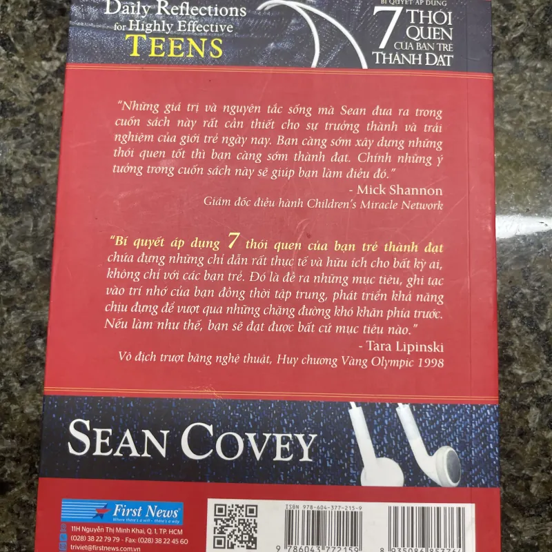 7 thói quen của bạn trẻ thành đạt Sean Covey 1003005