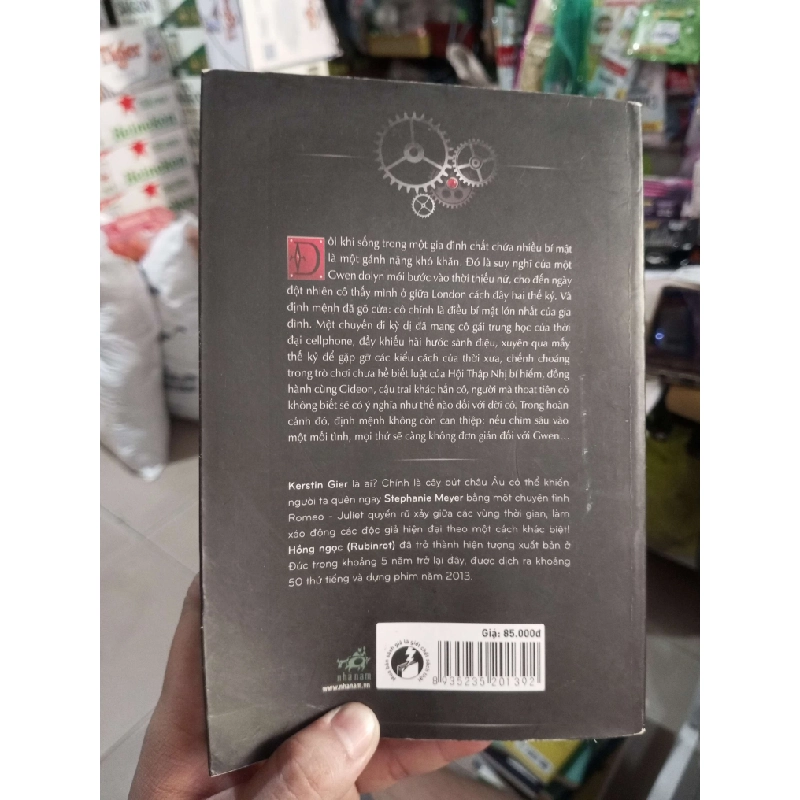 Hồng Ngọc - Kerstin Gier 2014 mới 80% bẩn ố nhẹ Tiểu Thuyết HCM1004 1007721