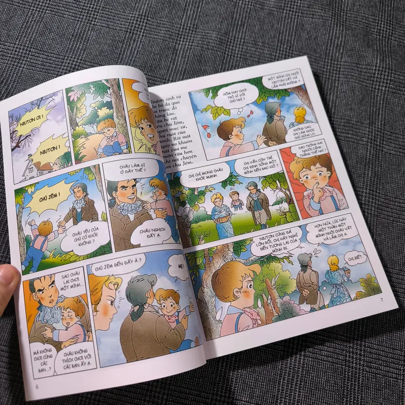 (Truyện tranh Danh nhân thế giới) Niutơn - Han Kiên 701030