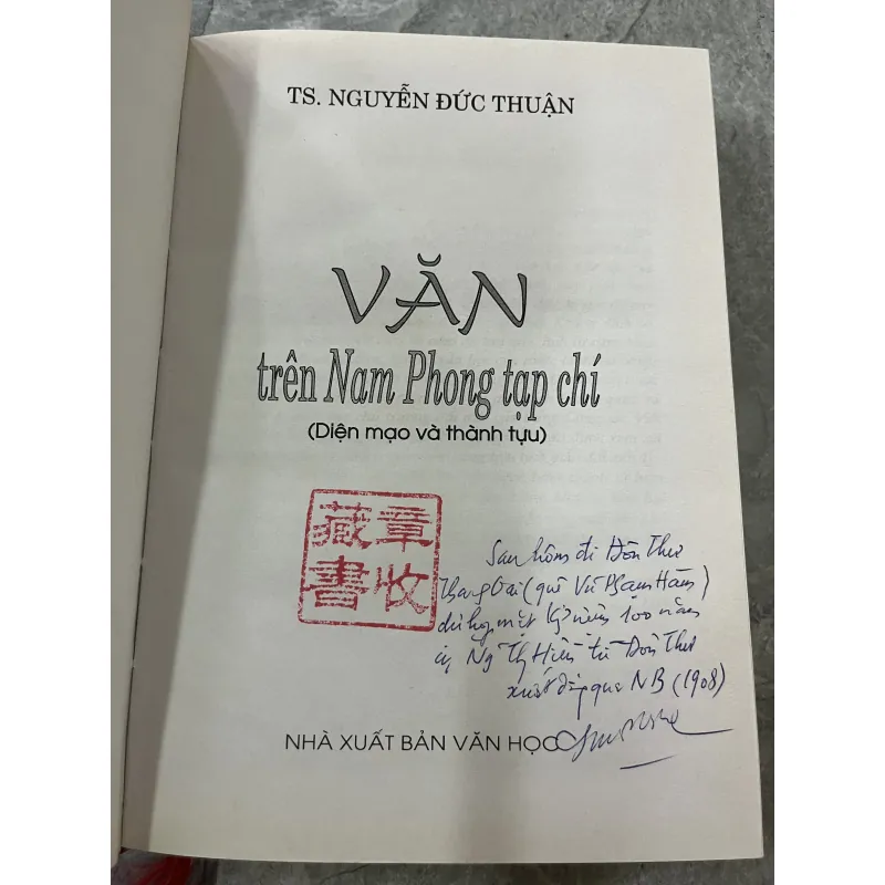 VĂN TRÊN NAM PHONG TẠP CHÍ - NGUYỄN ĐỨC THUẬN 795449