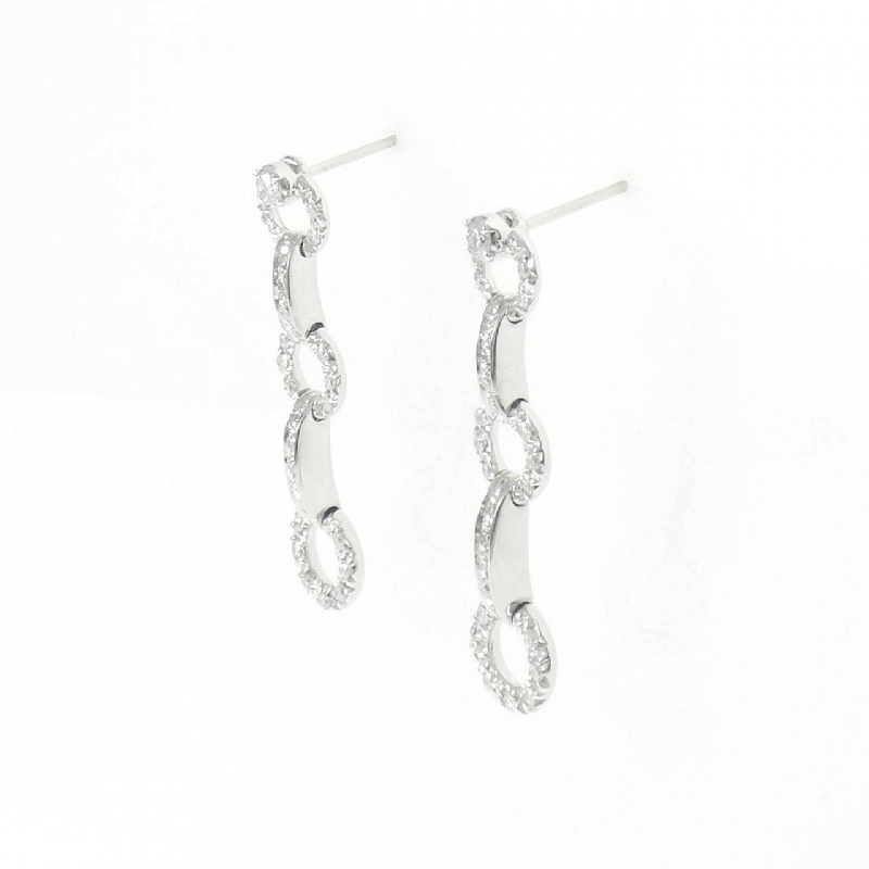 K18WG Bông tai kim cương - Hàng hiệu Authentic 867749