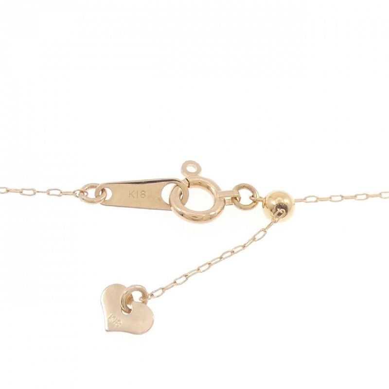 K18PG Solitaire Dây chuyền kim cương 0.511CT - Hàng hiệu Chính hãng 856708