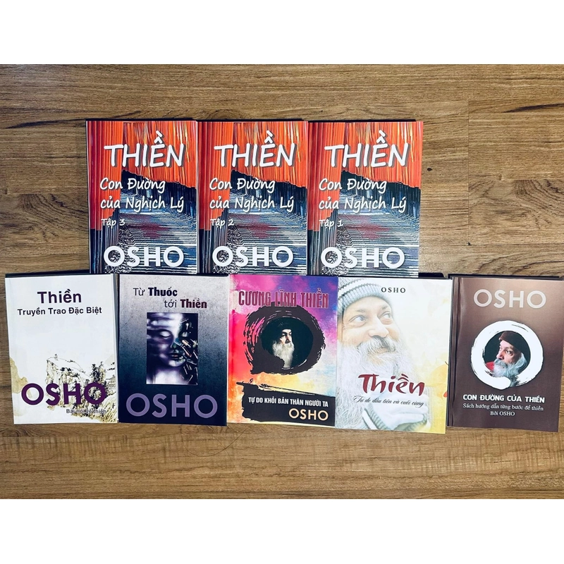 Bộ sách Osho về thiền 201889