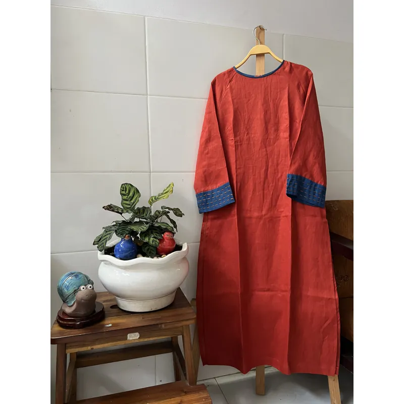 Áo dài linen  706625